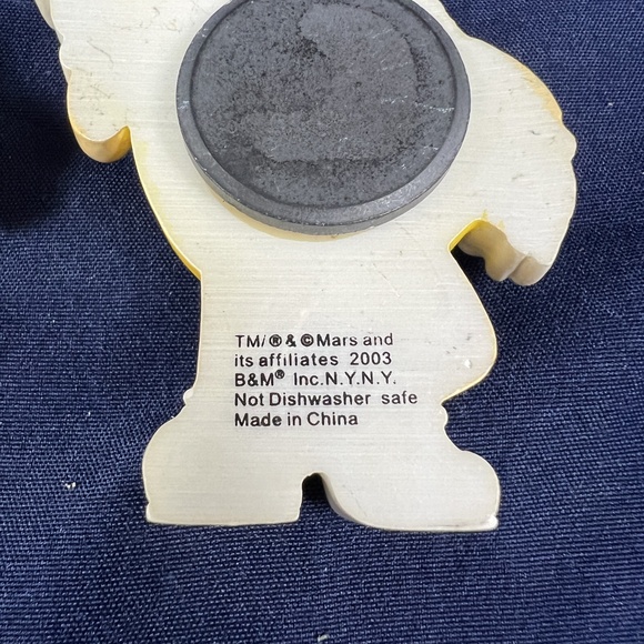 M&M's Magnets Green Yellow Vintage 2003 Collectible Character Novelty Decor - Picture 6 of 6